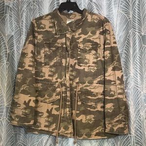 Military print jacket